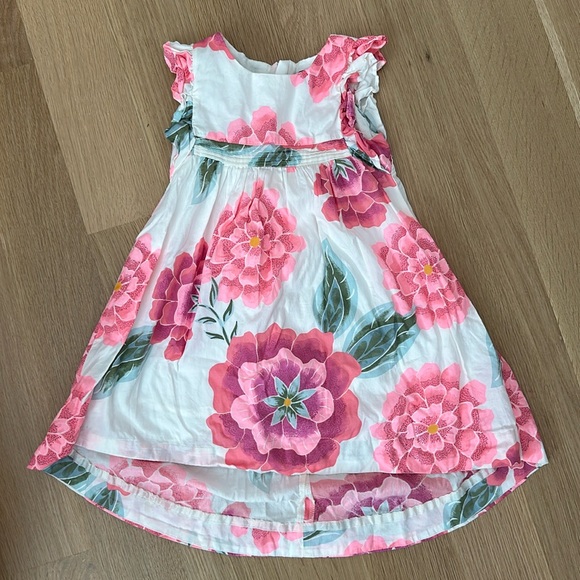 Girls tea collection hi-lo ruffle sleeve - Picture 2 of 4